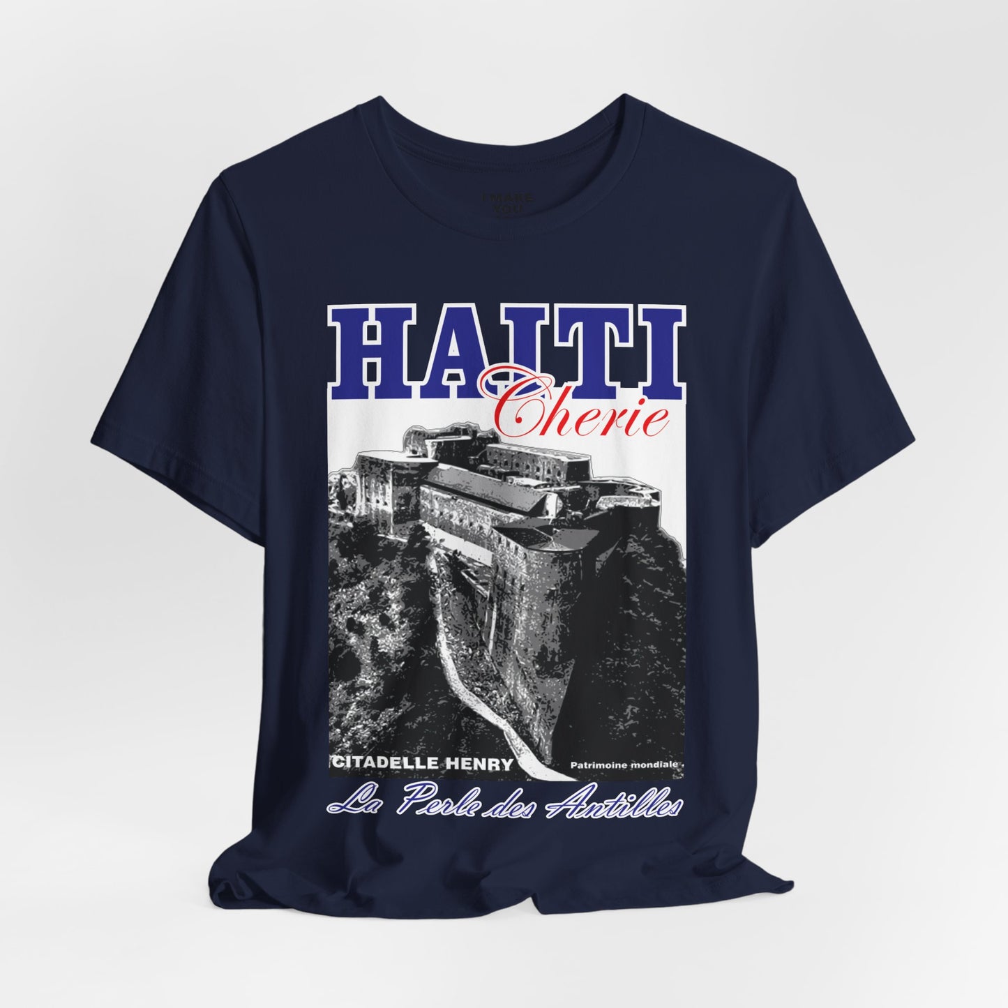 Navy blue Citadel Henry Haiti Cherie t-shirt 